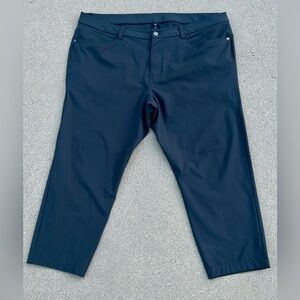 Lululemon Men’s ABC Pants, 5 Pocket,  Tapered, Charcaol Grey, 40 waist, short